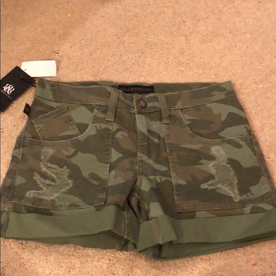 Brand New Rock  Republic Camo Shorts
